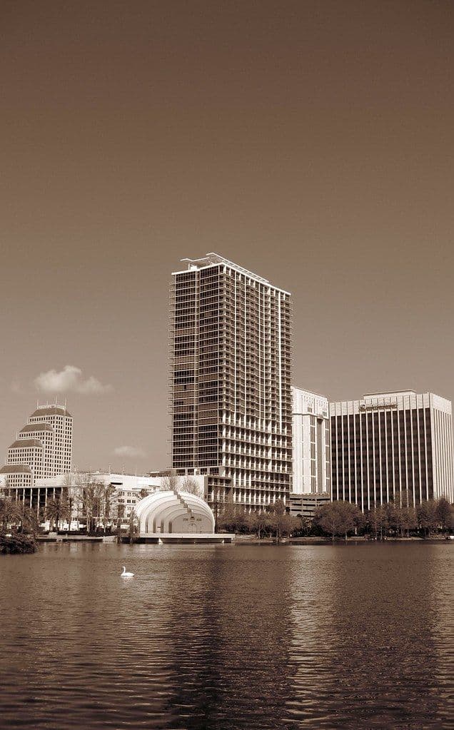 A Florida city skyline