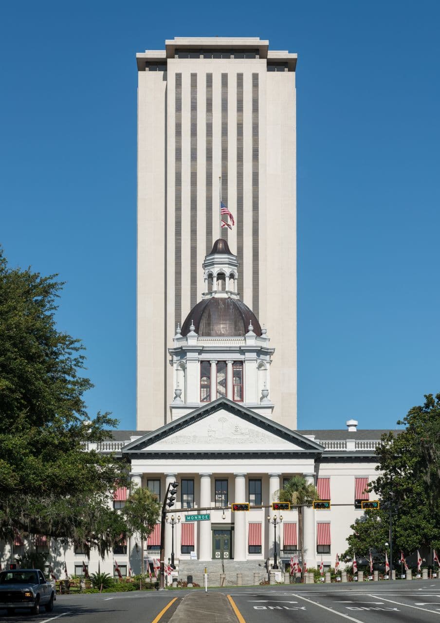The Florida State Capitol in Tallahassee
