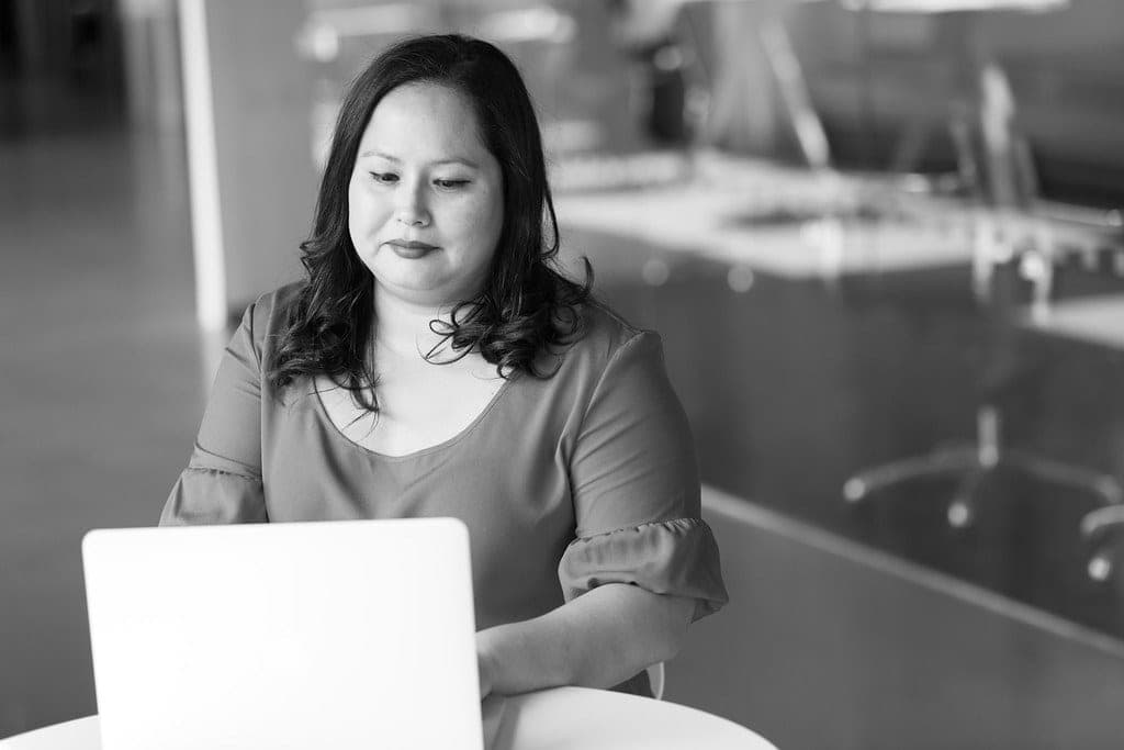 A professional working with Florida business data