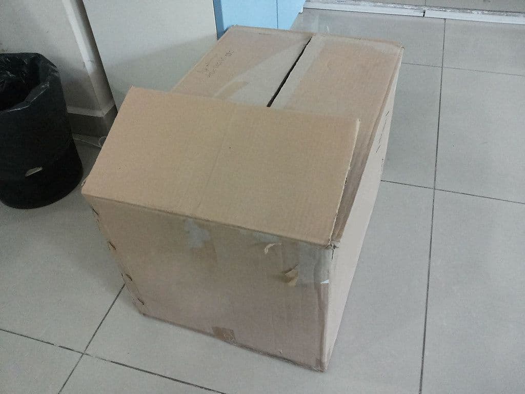 Moving boxes ready for an office relocation