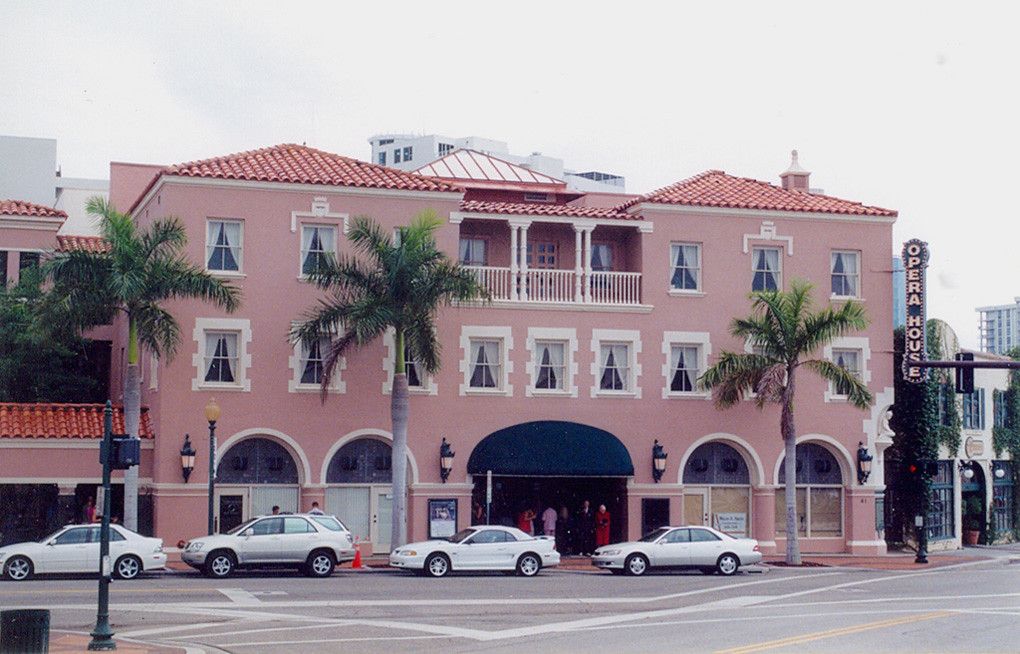The Sarasota bayfront