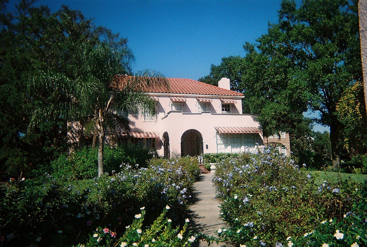 A historic home in the Hyde Park neighborhood of Tampa