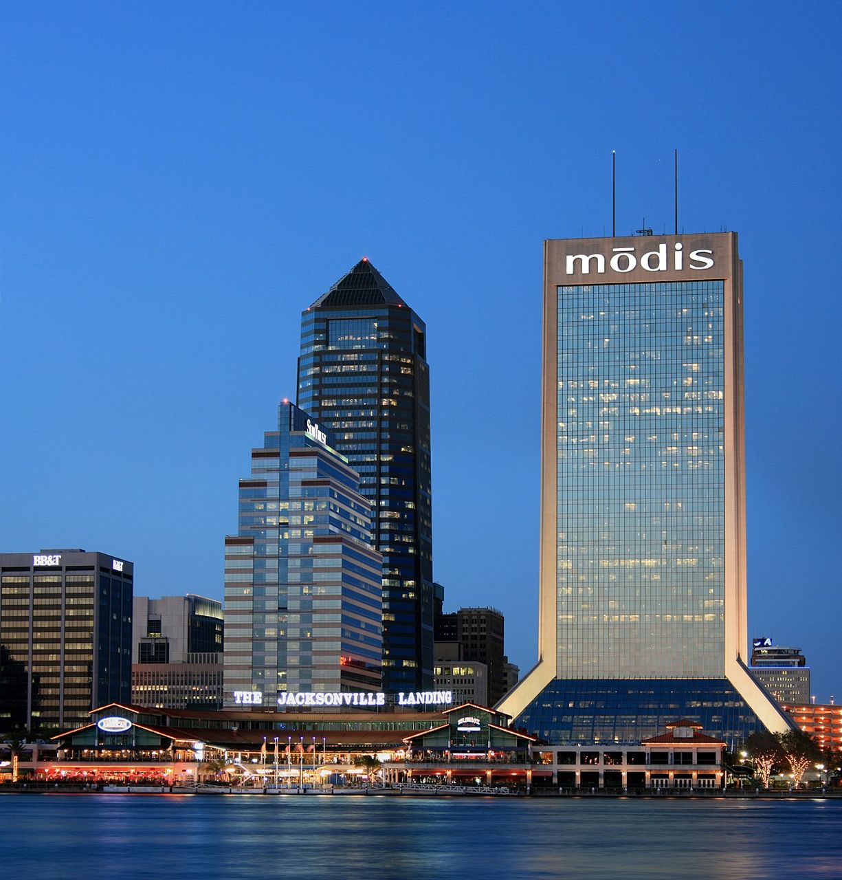 Downtown Jacksonville skyline