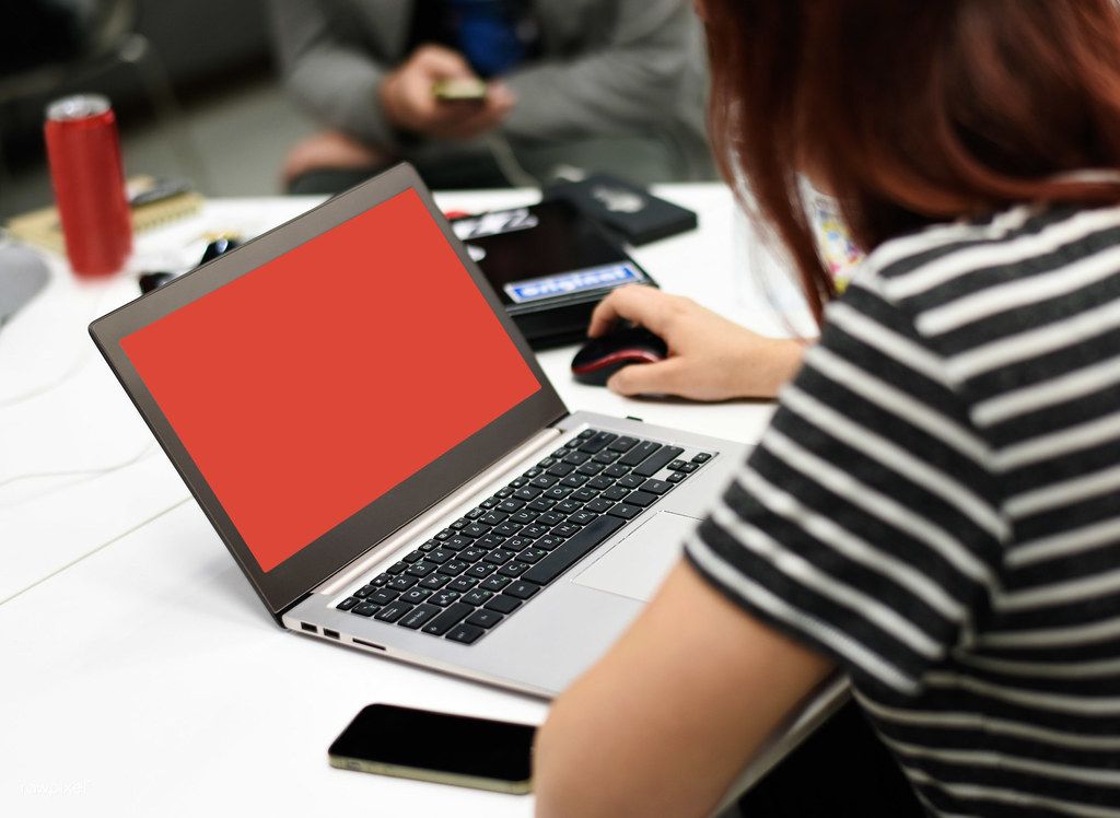 People working in a coworking space