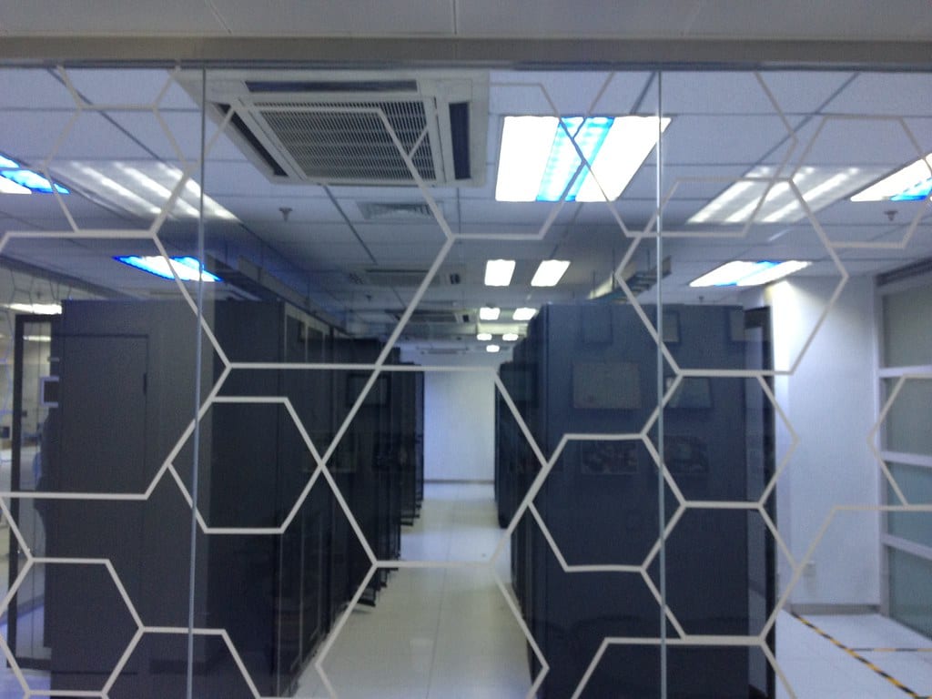 Servers in a data center